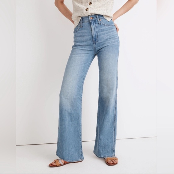 Madewell Denim - Madewell Light Blue Flare Jeans